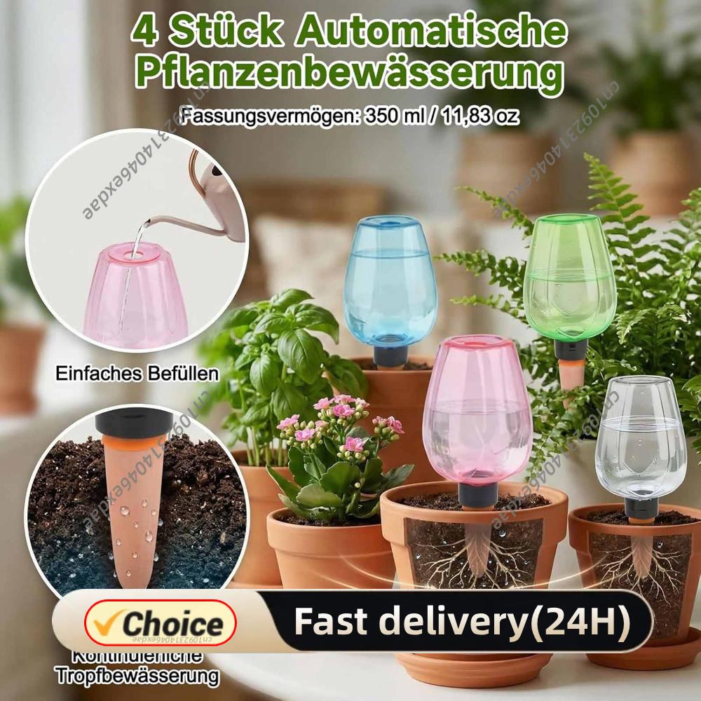 Plant Watering Globe - 1/4 Piezas de Globos de Riego