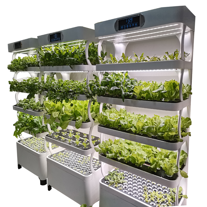 Smart Garden Indoor - Jardín Vertical Hidropónico Inteligente de Bajo