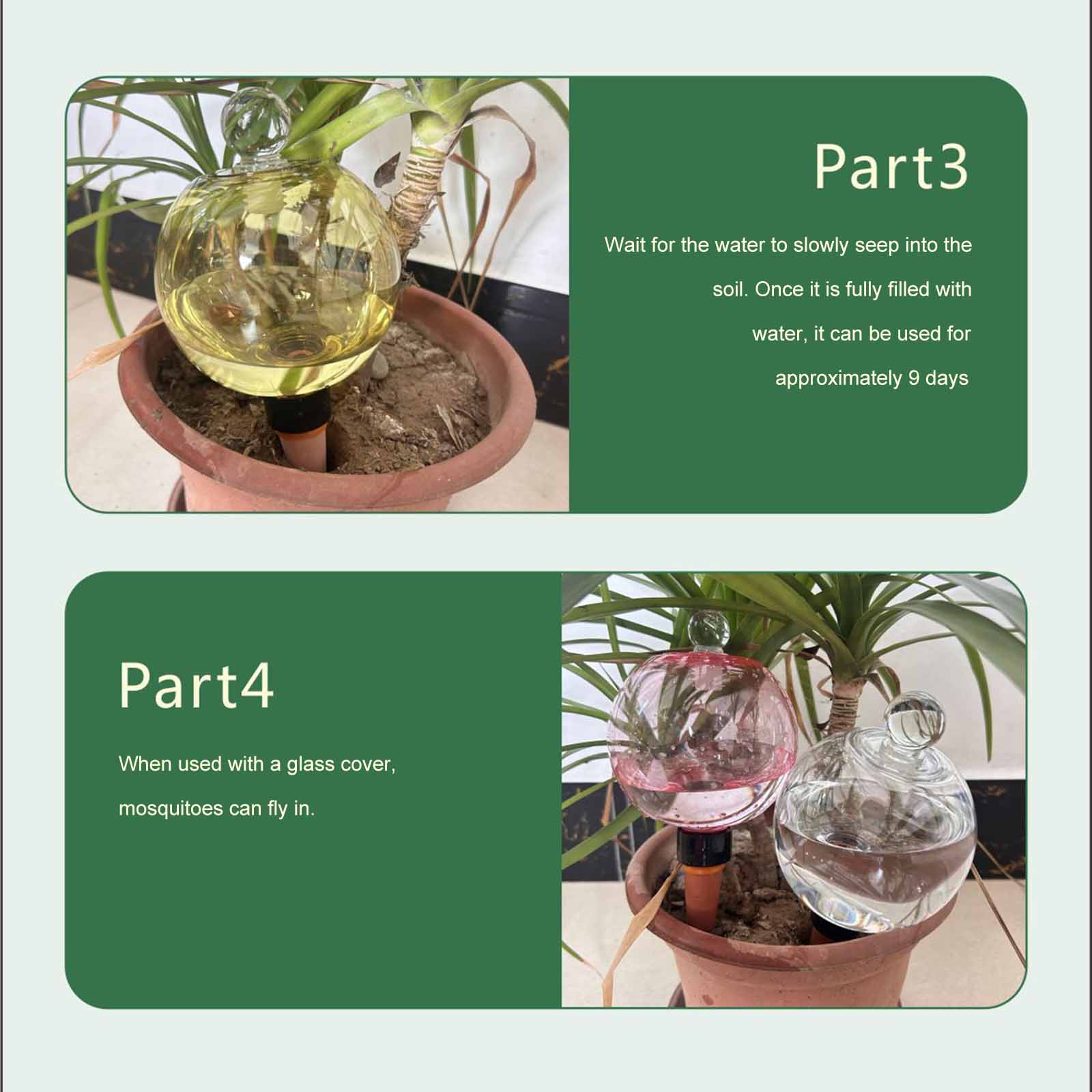 Plant Watering Globe - Globos de Riego Automático de 500