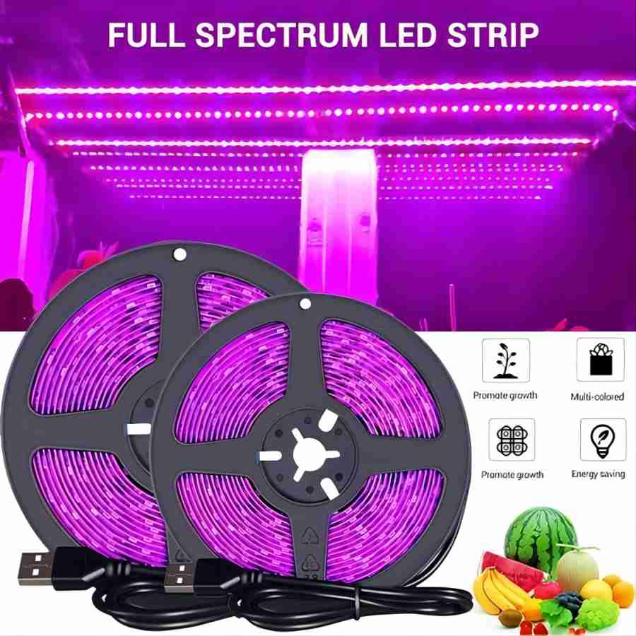 Led Plant Light Strip - 1M/2M/3M/5M/10M LED de espectro completo luz