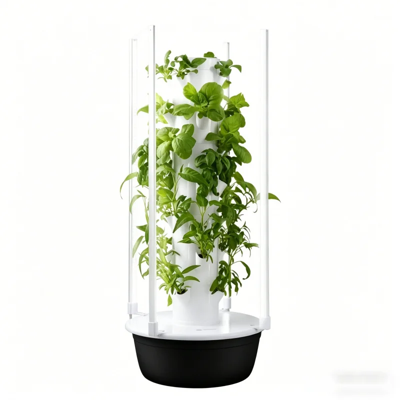 Smart Garden Indoor - Torre Hidropónica Vertical SpaceTree, Jardinera Inteligente