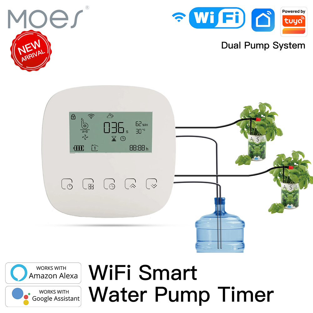 Gardena Smart Irrigation Control - Máquina de Riego Inteligente WiFi Tuya,