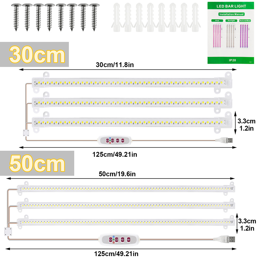 Tira de luces LED de cultivo d - Led Plant Light Strip reseña y precio