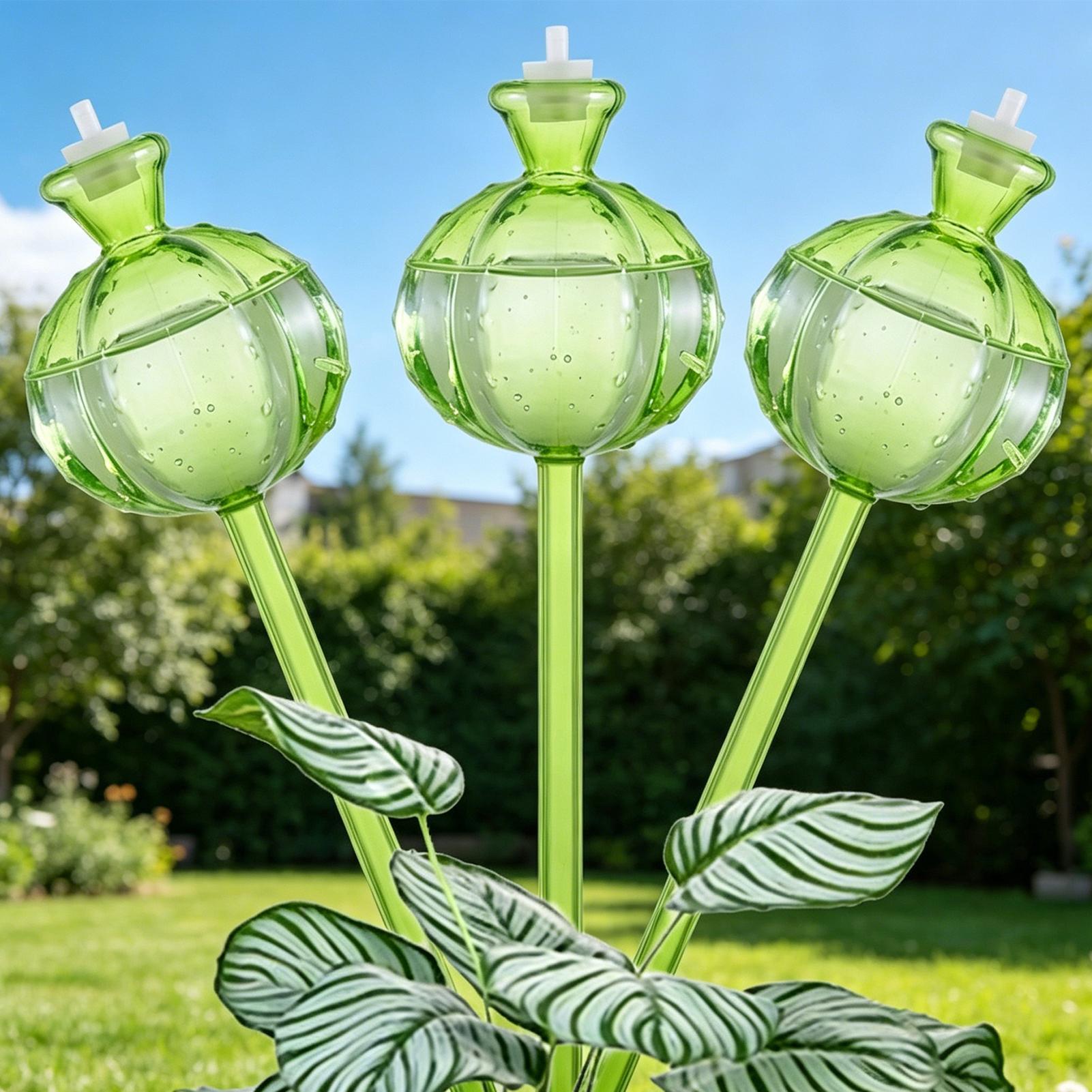 Globos de autorriego de libera - Plant Watering Globe reseña y precio