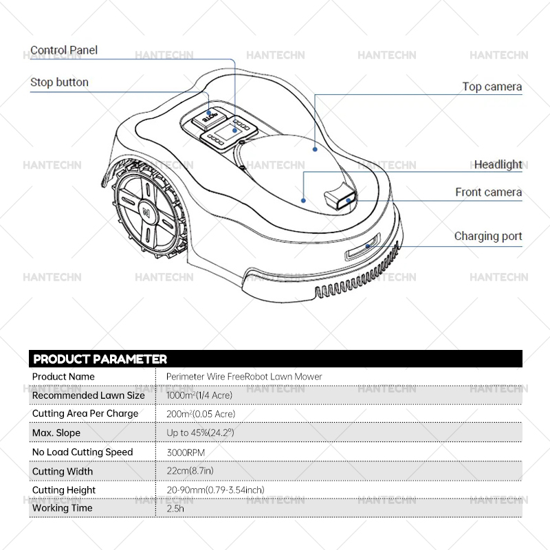 2024 más nuevo Mini cortacéspe - Smart Garden Robot reseña y precio