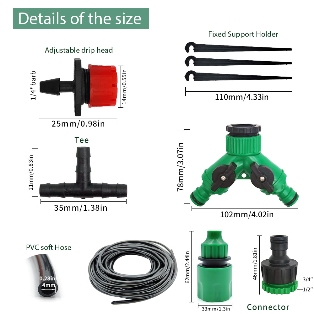Sistema de riego por goteo par - Smart Garden Technology reseña y precio