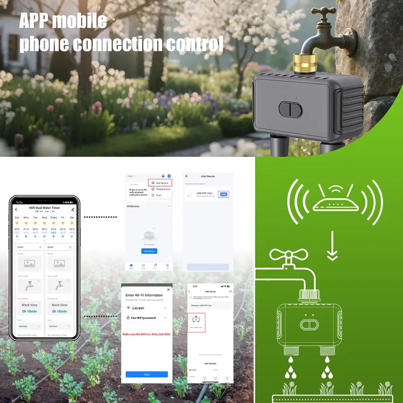 Temporizador de Riego Intelige - Smart Garden Irrigation reseña y precio