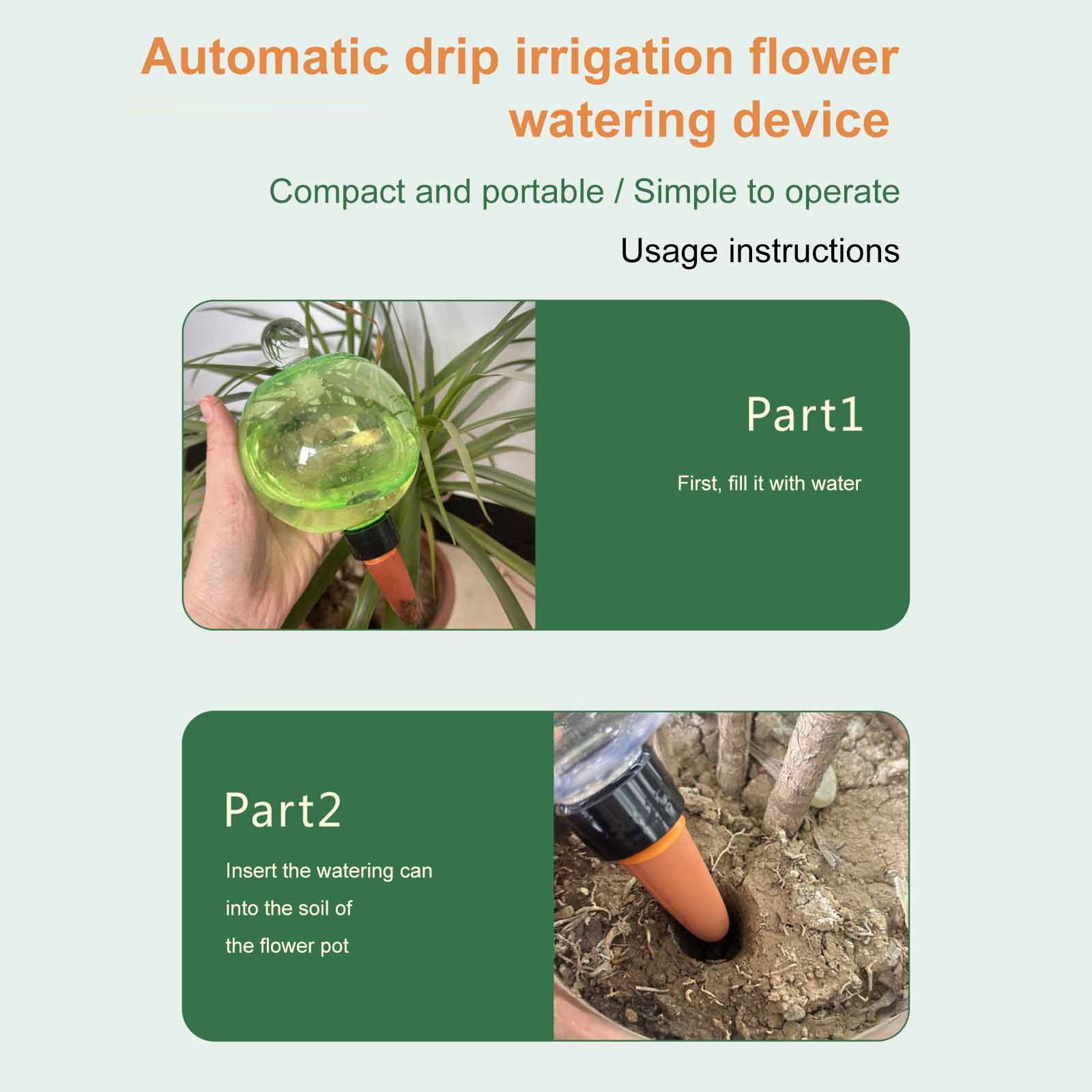 Globos de Riego Automático de  - Plant Watering Globe reseña y precio