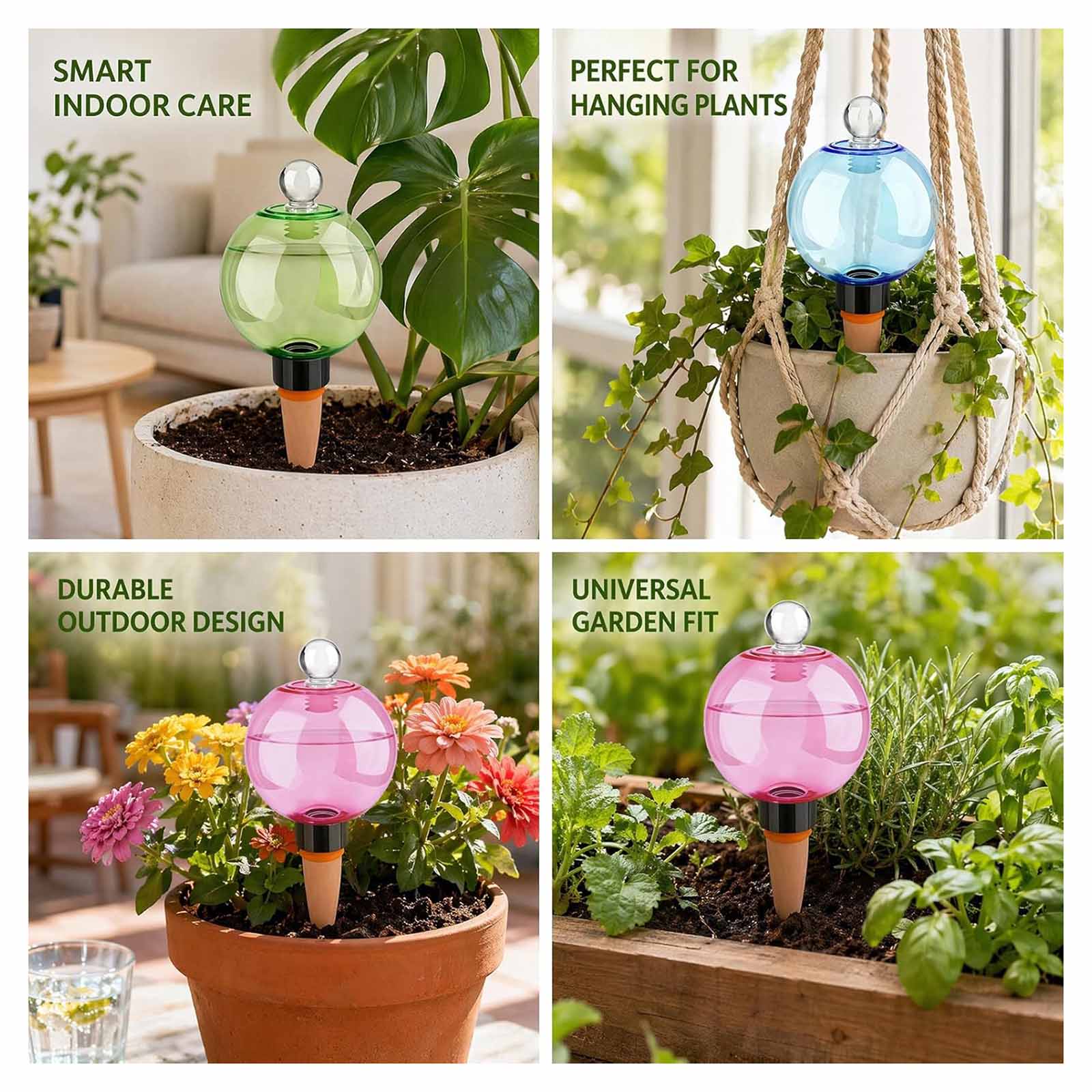 Globos de Riego Automático de  - Plant Watering Globe reseña y precio