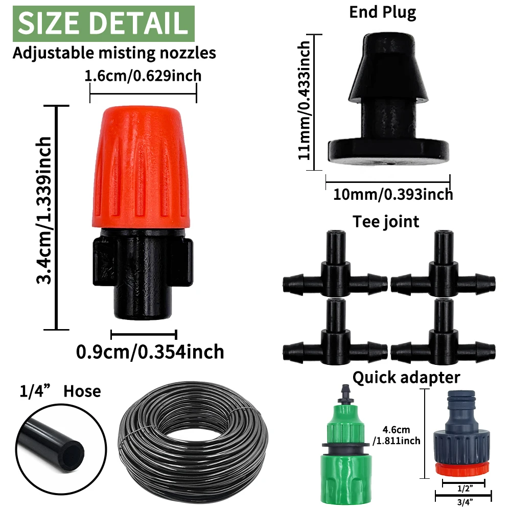 Kit de riego con boquillas ant - Smart Garden Technology reseña y precio