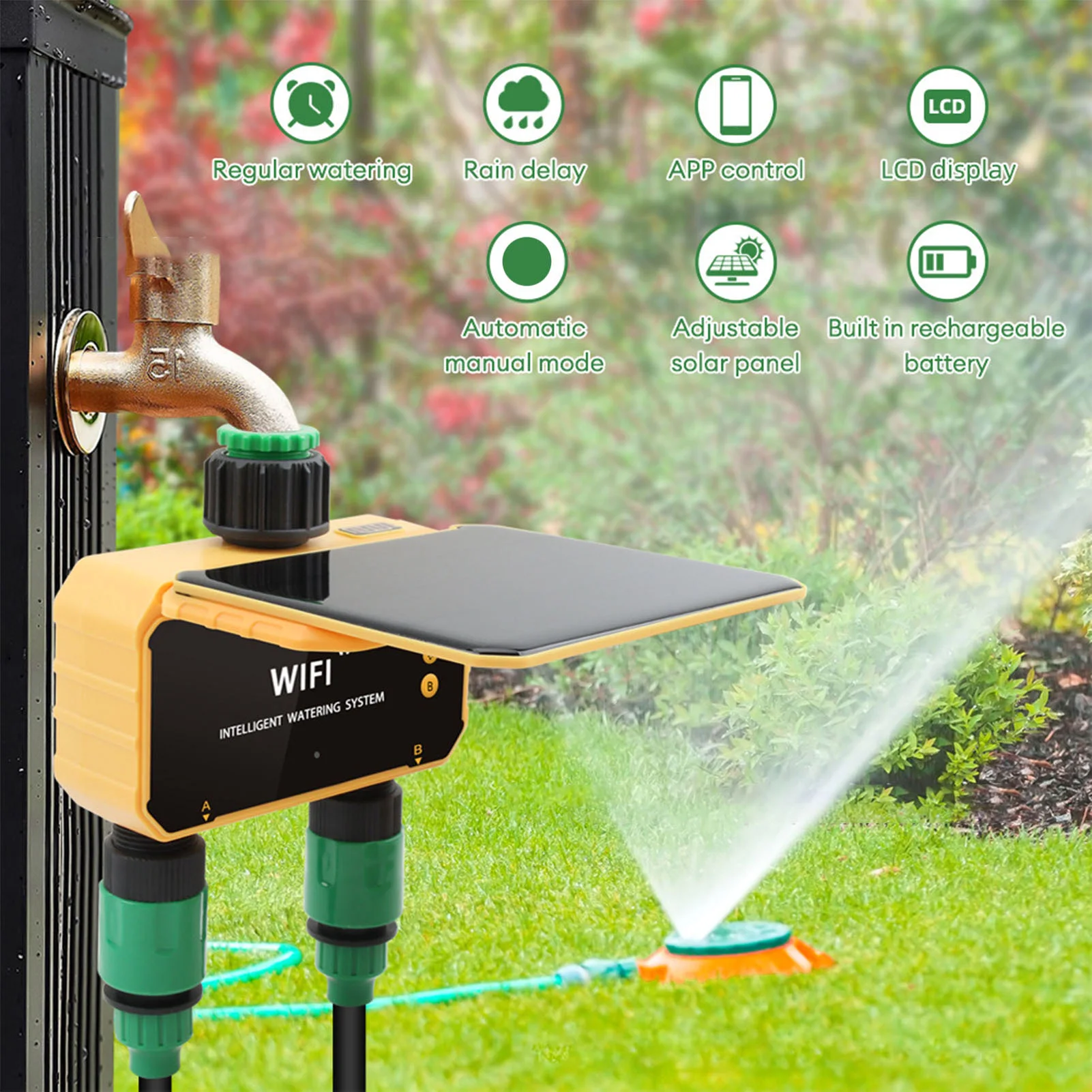 Temporizador de Riego Intelige - Smart Garden Irrigation reseña y precio