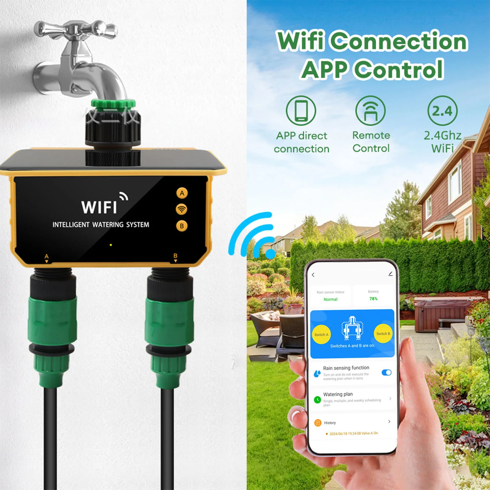 Temporizador de Riego Intelige - Smart Garden Irrigation reseña y precio