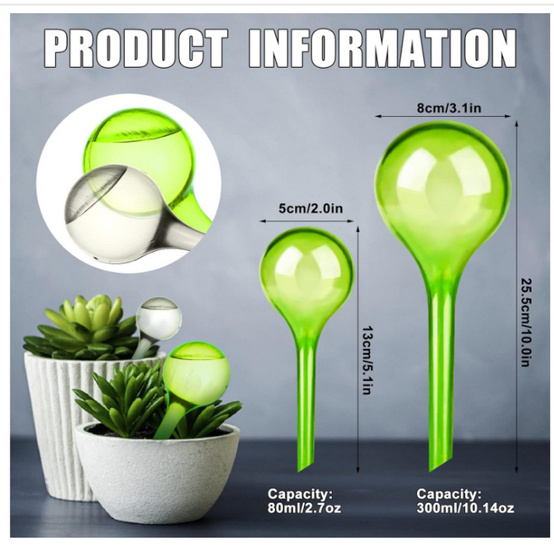 4 Globos de Riego Automático p - Plant Watering Globe reseña y precio