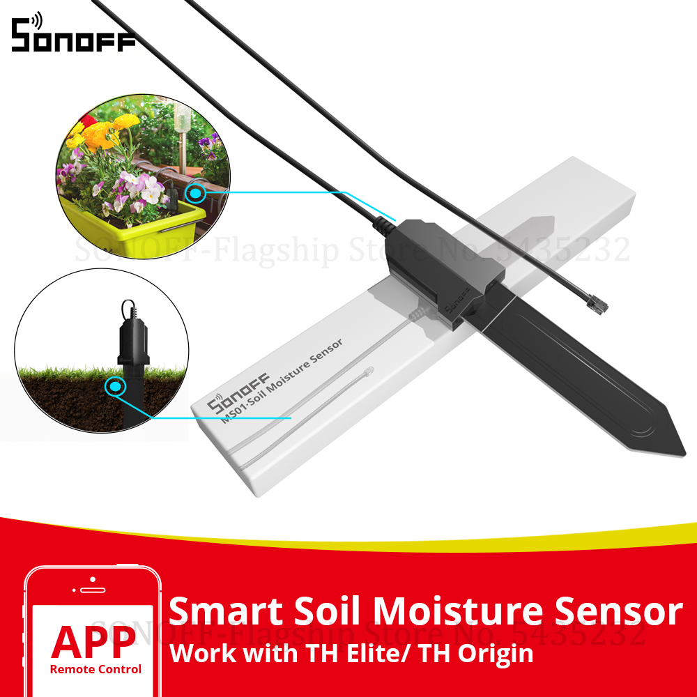 SONOFF-Sensor inteligente de h - Smart Garden Test reseña y precio